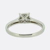 0.32 Carat Diamond Square Faced Ring