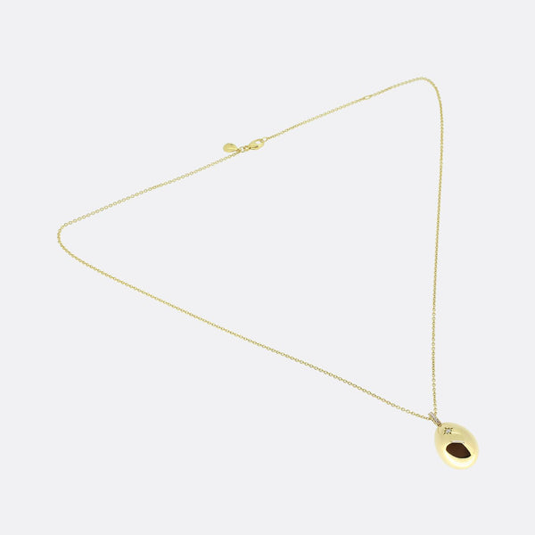 Fabergé Essence I Love You Egg Pendant Necklace