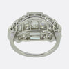 Mid-Century Diamond Cluster Ring