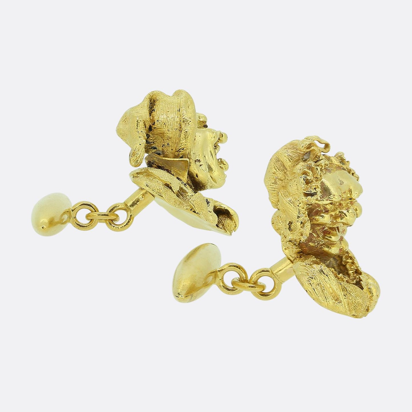 Vintage Punch and Judy Cufflinks