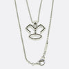 Garrard Diamond Cluster Necklace