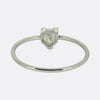 0.40 Carat Shield Cut Diamond Solitaire Ring