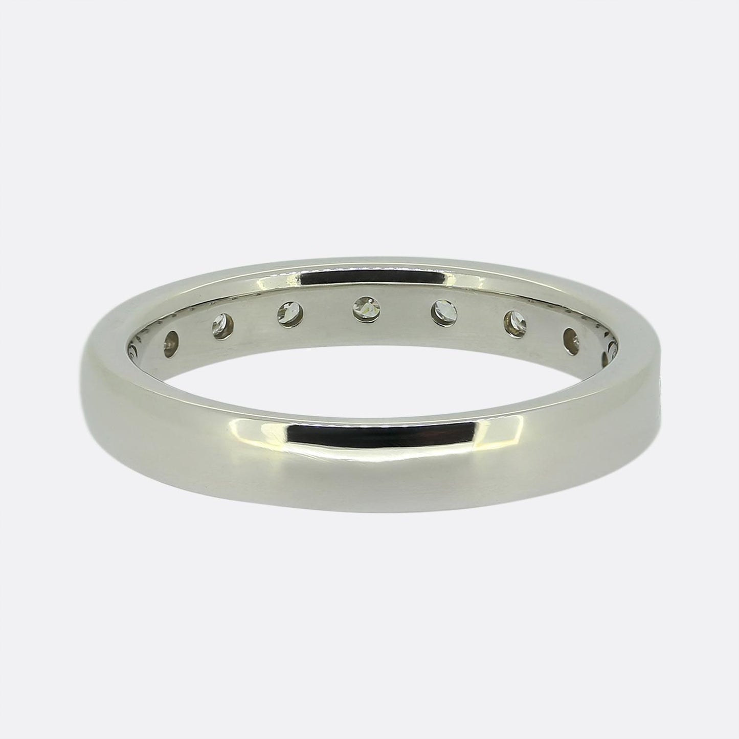 0.34 Carat Diamond Half-Eternity Band Ring