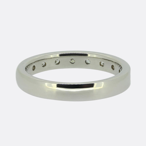 0.34 Carat Diamond Half-Eternity Band Ring