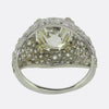 Art Deco 2.50 Carat Diamond Bombe Ring