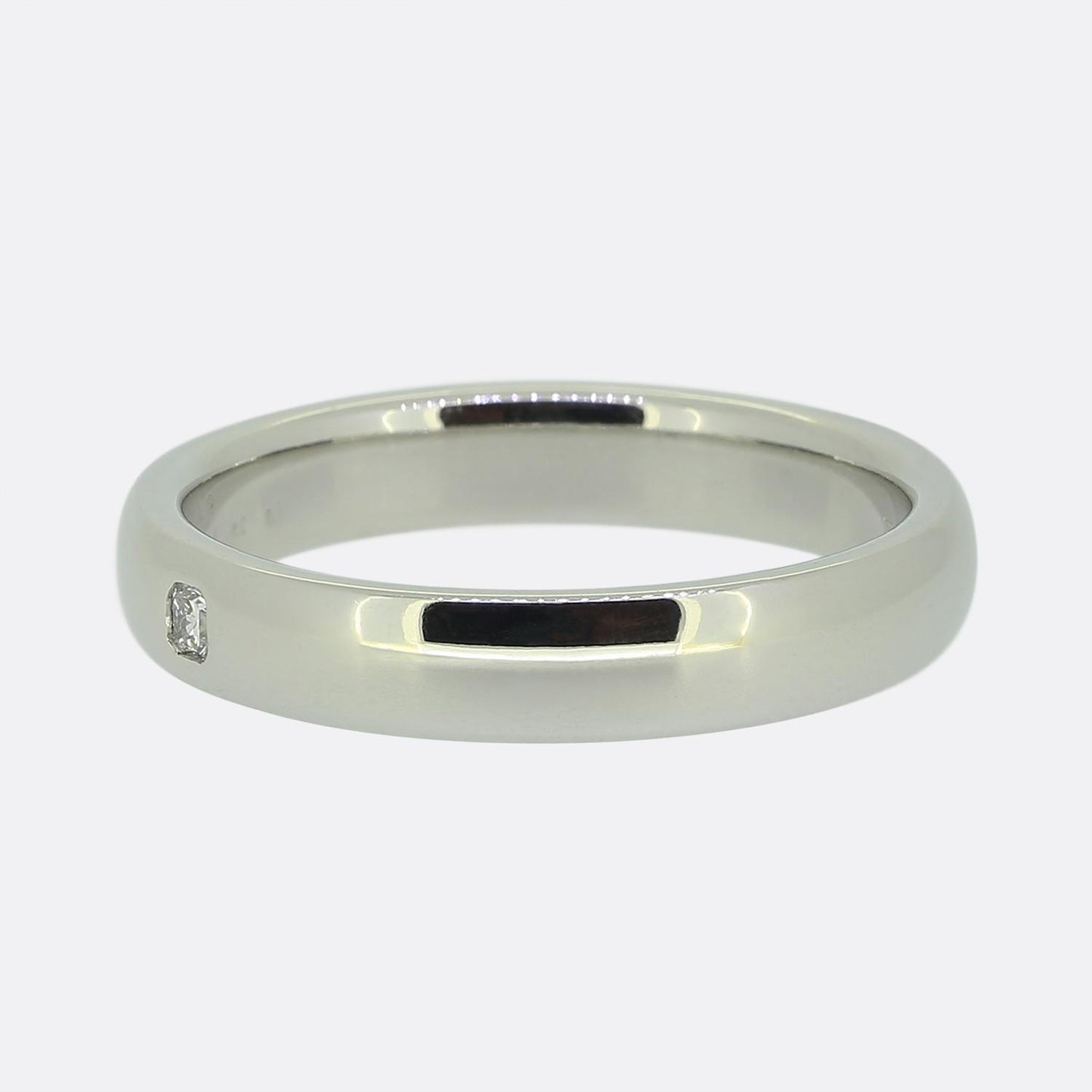 Tiffany & Co. Lucida Diamond 3mm Band Ring
