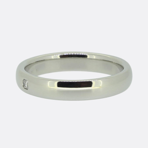Tiffany & Co. Lucida Diamond 3mm Band Ring