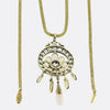 Victorian Opal and Diamond Drop Pendant Necklace