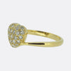 Cartier Pave Diamond Heart Ring