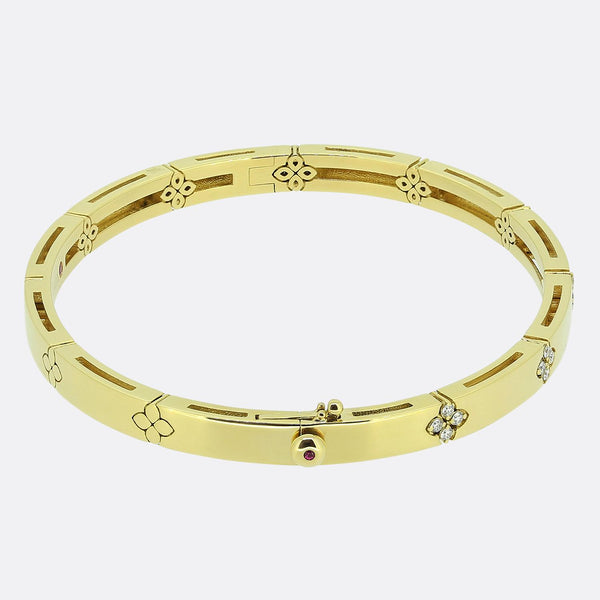 Roberto Coin Love In Verona 0.18 Carat Diamond Bangle