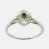 Art Deco 2.20 Carat Asscher Cut Diamond Engagement Eing
