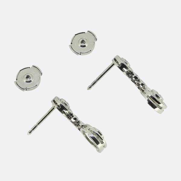 Tiffany & Co. Diamond Circlet Drop Earrings