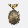Antique Pearl and Cherub Drop Locket Brooch