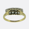 Antique Old Cut Diamond Two-Row Ring