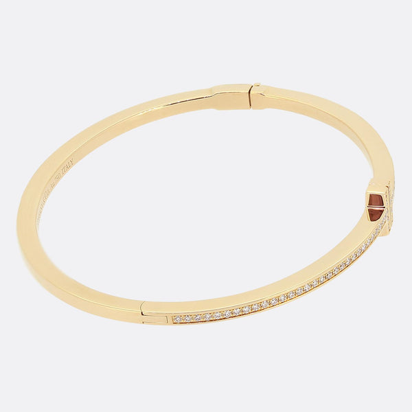 Tiffany & Co. Tiffany T Diamond Hinged Wire Bracelet