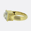Vintage Monture Cartier Diamond Ring
