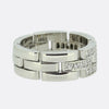 Cartier Diamond Tank Francaise Ring Size R (59)