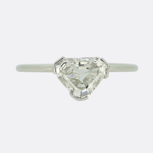 0.50 Carat Trilliant Diamond Solitaire Ring