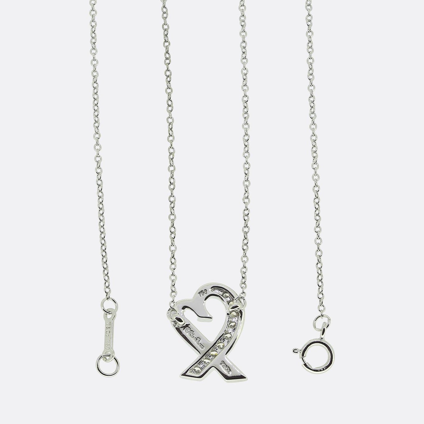 Tiffany & Co. Paloma Picasso Loving Heart Necklace