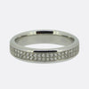 0.75 Carat Two-Row Diamond Eternity Band Ring Size N (54)
