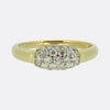 0.50 Carat Pave Diamond Cluster Ring