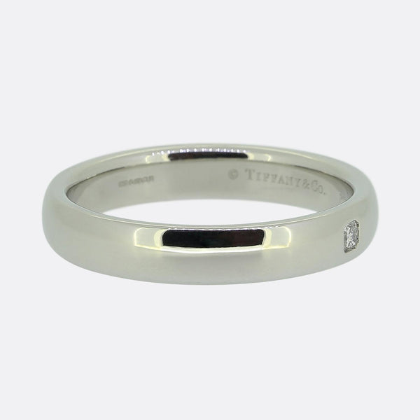 Tiffany & Co. Lucida Diamond 3mm Band Ring