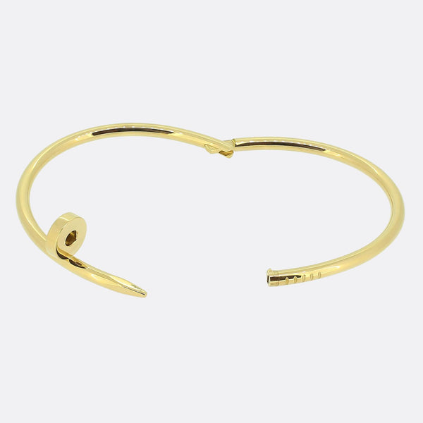Cartier Classic Model Juste un Clou Bracelet Size 19