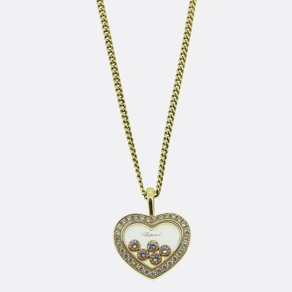 Chopard Happy Diamonds Heart Pendant Necklace