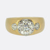 Edwardian 2.00 Carat Diamond Three-Stone Ring