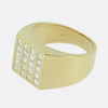 Vintage 1.20 Carat Carré Cut Diamond Signet Ring