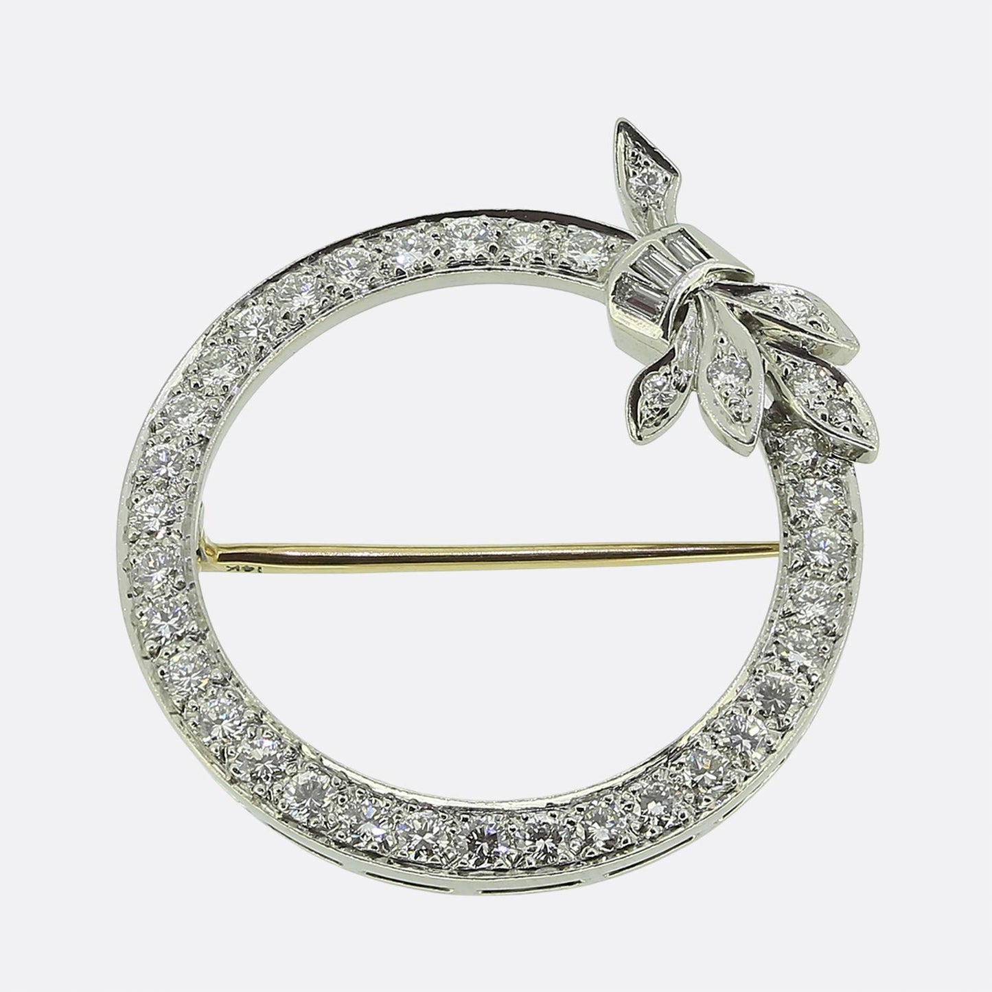 Tiffany & Co. Diamond Circle Brooch