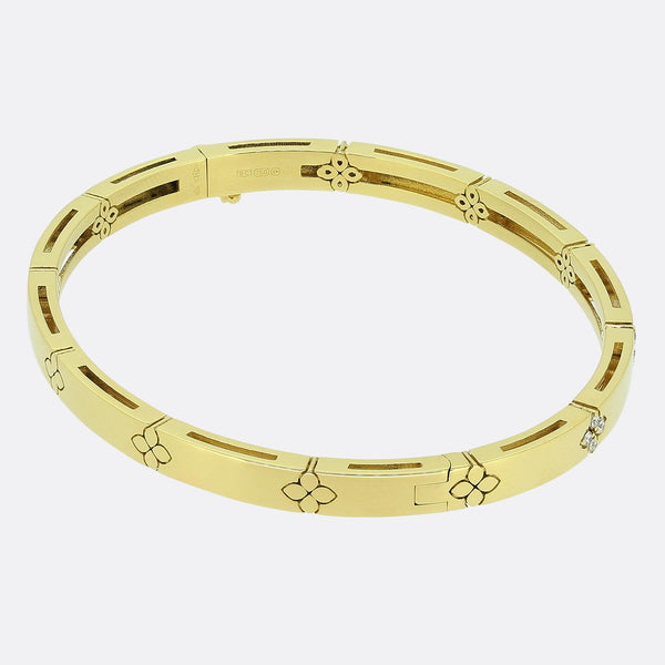 Roberto Coin Love In Verona 0.18 Carat Diamond Bangle