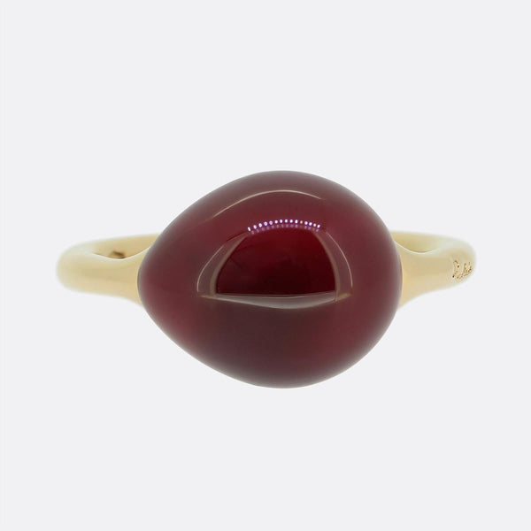 Pomellato Rouge Passion Cabochon Ring