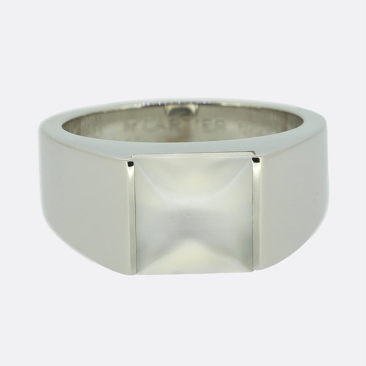 Cartier Moonstone Tank Ring