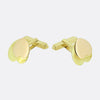 Vintage Two-Tone Love Heart Cufflinks