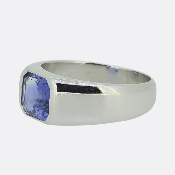 2.65 Carat Sapphire Single-Stone Ring