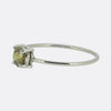 Antique 0.36 Carat Fancy Yellow Diamond Ring