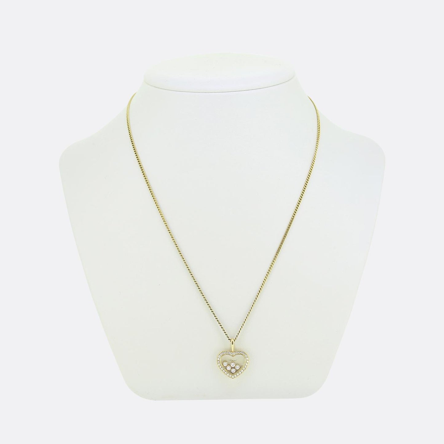 Chopard Happy Diamonds Heart Pendant Necklace
