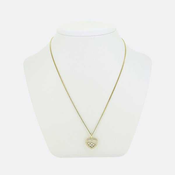 Chopard Happy Diamonds Heart Pendant Necklace