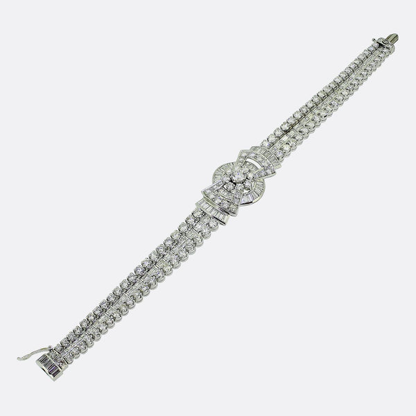 Cartier 12.00 Carat Diamond Bracelet