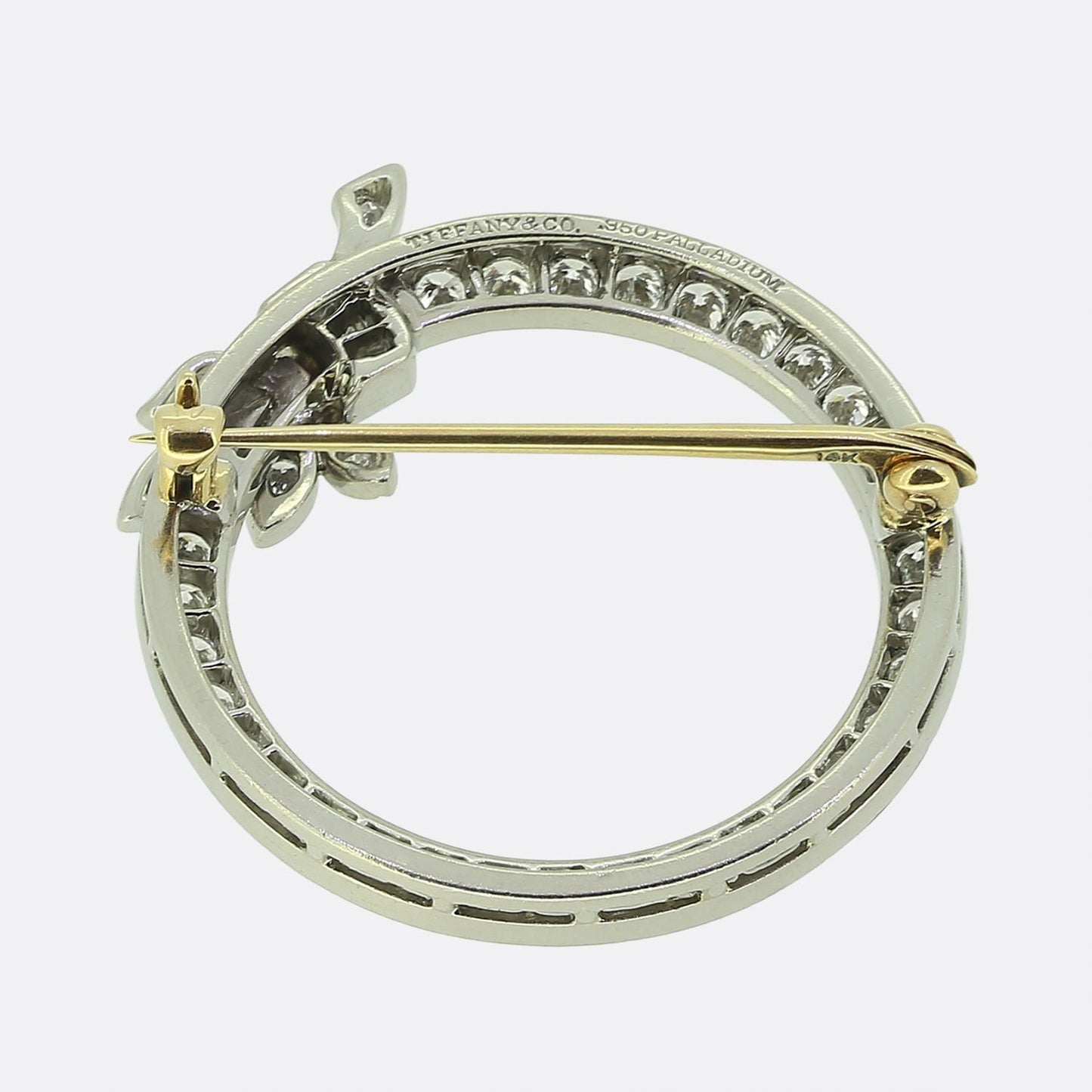 Tiffany & Co. Diamond Circle Brooch