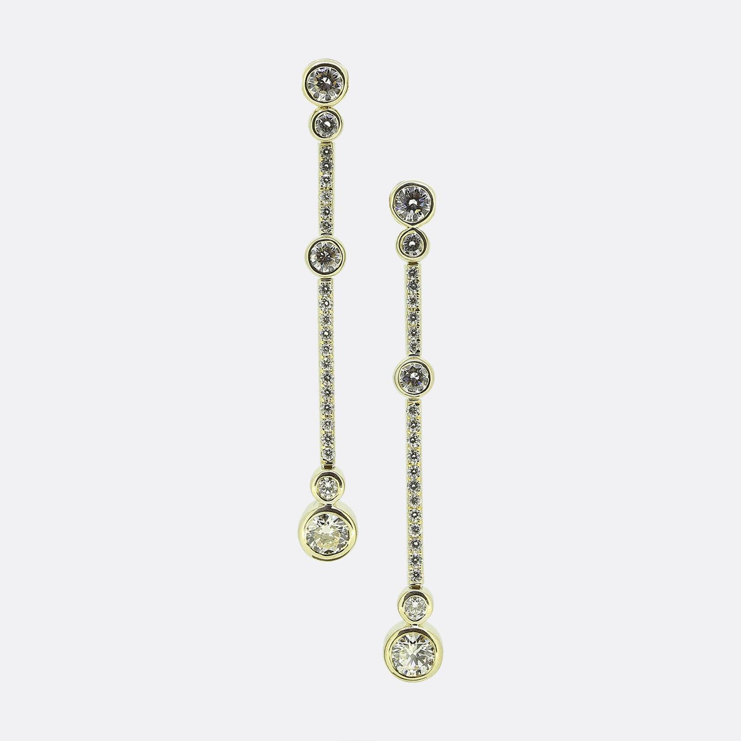 Boodles Raindance Diamond Drop Earrings