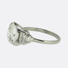 Art Deco 2.37 Carat Diamond Engagement Ring