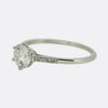Art Deco 0.65 Carat Diamond Engagement Ring