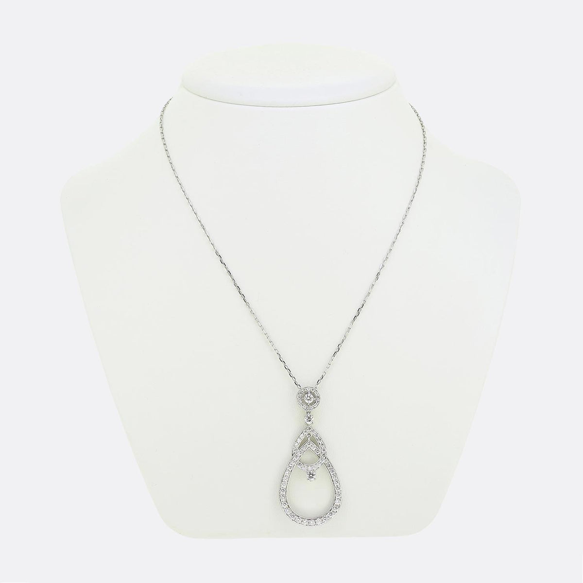 Boucheron Ava Mobile Diamond Waterdrop Necklace