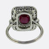 Art Deco Ruby and Diamond Ring