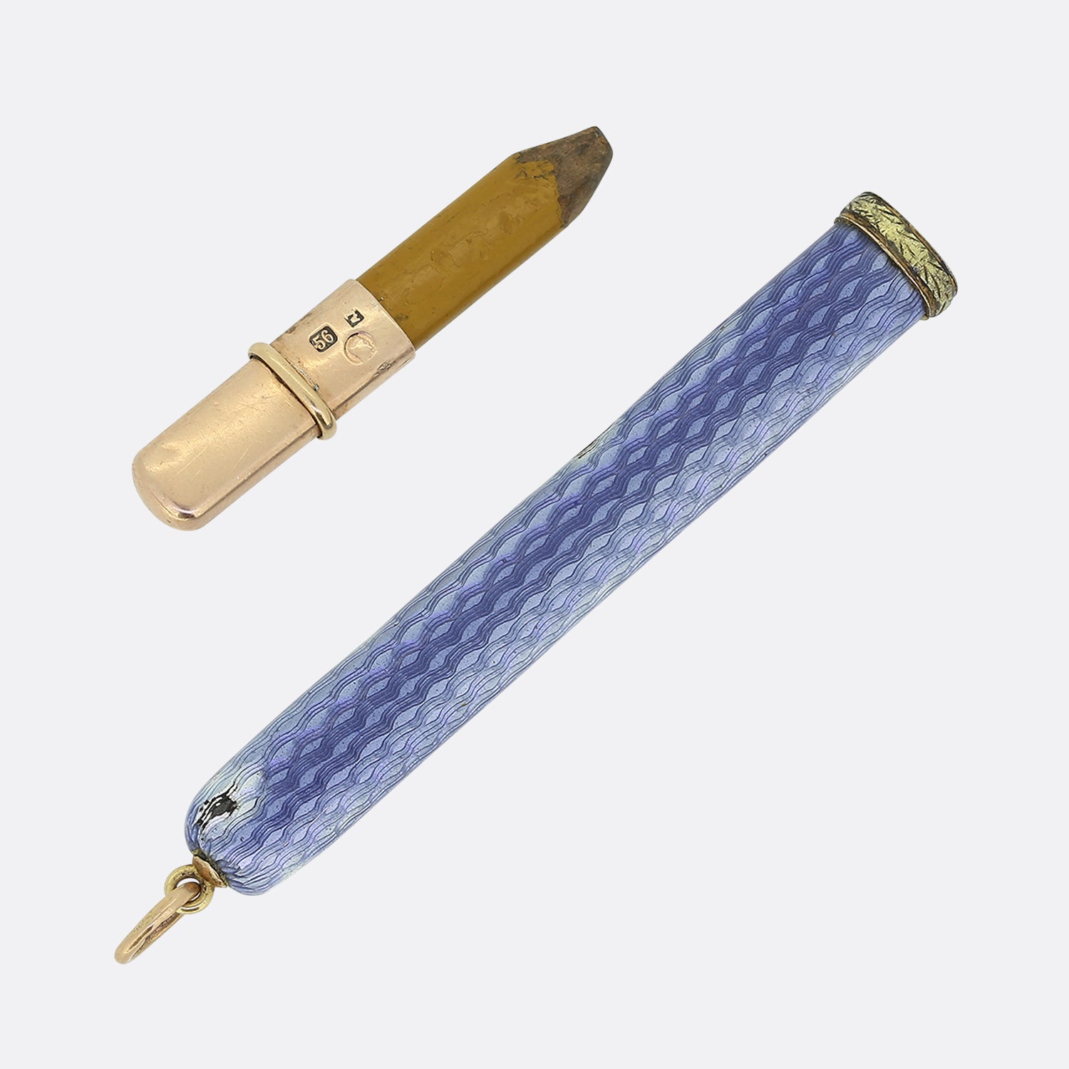 Faberge pencil necklace store