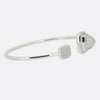 Fred Paris Diamond and Chalcedony Interchangeable Bangle