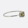 Antique 0.36 Carat Fancy Yellow Diamond Ring