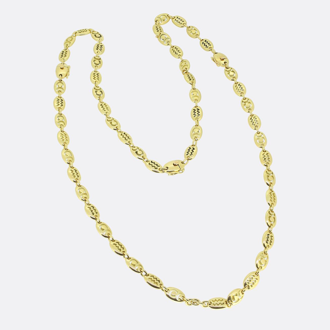 Van Cleef & Arpels Zodiac Bracelet Necklace Set